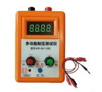 Probador de voltaje de soporte IGBT, salida ajustable DC 0V-3700V, 50uA-5000uA voltaje constante/modo de corriente, con carga tipo C y protección contra sobretemperatura (verde)