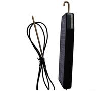 Probador de voltaje de valla eléctrica de mano, rango de 2 kV a 12 kV con 6 indicadores LED, construcción de ABS y cobre, impermeable y portátil para uso agrícola y rural