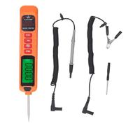 Probador de voltaje del automóvil Pluma de voltaje bidireccional automática Multímetro digital retroiluminado 600 V CA CC Prueba de valor resistivo de continuidad para detección