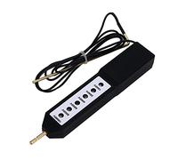 Probador de Voltaje para Cerca Eléctrica, Portátil y Resistente al Agua, 6 Luces Indicadoras, 1000-10000V - Precisión en Medición y Fácil Transporte para Exteriores y Ganado