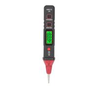Probador de voltaje Pen AC 12 300V NCV Detección Fase de secuencia Probador con pantalla LCD Alarma de luz de sonido Dual Uso Cabez