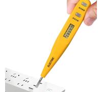 Probador De Voltaje - Probador De Circuito Del Destornillador | Probador De Probador Electricista, Detector De Voltaje Portátil, Bolígrafo Detector De Circuito 2 En 1 Portátil Para La Reparación 'a