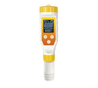 probador del agua de Digitaces 7-en-1, detector plástico del agua del hidrógeno con el metro ORP del hidrógeno del pH del contraluz para el agua potable
