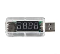 Probador del voltaje actual del USB de Digitaces para evaluar la salida de poder de los cargadores y del equipo alimentado por USB