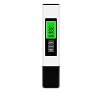 Probador digital de calidad del agua 3 en 1 para piscina de acuario potable, medidor de temperatura con pantalla LCD grande, rango de 0-9990 PPM, apagado automático, precisión fiable