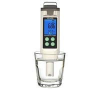 Probador digital de calidad del agua 4 en 1, medidor de temperatura ORP/H2/PH, probador de agua portátil for agua potable, acuarios, hidroponía y piscinas.