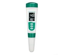 Probador digital de calidad del agua 5 en 1 con medición de pH, salinidad, conductividad y temperatura para piscinas, jacuzzis, acuarios y agua potable en el hogar, bolígrafo de sonda LCD portátil