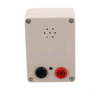 Probador digital de continuidad de 9 V para batería con alarma audible para diagnóstico de PCB de cable - Dispositivo probador eléctrico simple blanco 93 x 55 x 30 mm (A)