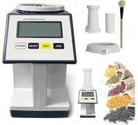 Probador digital de humedad de grano con pantalla LCD, 14 tipos de granos, rango del 1 al 40%, error del 0,5 % para maíz, trigo, soja, cacahuetes, arroz