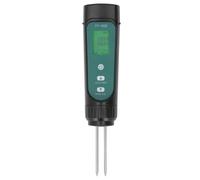 Probador Digital de Suelo 3 en 1 EC Medidor de Temperatura Y Humedad Medidor de PH del Suelo Higrómetro de Suelo Monitor de Humedad Medidor de Prueba de Suelo