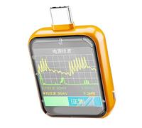 Probador digital USB C multifunción con pantalla de vidrio y sensores integrados para un análisis de potencia preciso, panel táctil capacitivo tipo C