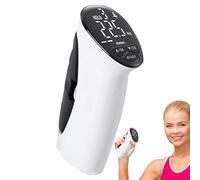 Probador electrónico de fuerza de agarre - Dinamómetro de fuerza de agarre con pantalla LED - Dinamómetro electrónico de mano para prueba de fuerza de agarre y entrenamiento