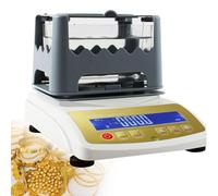 Probador electrónico de pureza de metales preciosos con pantalla LCD, valor preciso de oro K y medición de densidad de platino para joyerías, bancos y laboratorios