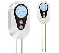 Probador electrónico de suelo 4 en 1 para pH humedad temperatura e intensidad de luz en espacios pequeños y jardinería a gran escala