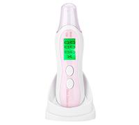 Probador Facial del Aceite del Agua de Humedad 0~99.9% con Digitaces LCD, Analizador del Sensor de Piel de Precisión de Exhibición para Condición de Piel del Detectar(Blanco)