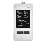 Probador fotovoltaico que resalta la pantalla detallada y el seguimiento MPPT para optimizar la el panel, multímetro con MPPT