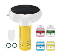 Probador inteligente de calidad del agua 7 en 1, monitor digital de piscina con conductividad ORP y medición de temperatura, para conectividad de aplicación Tuya para mantenimiento de piscinas de agua
