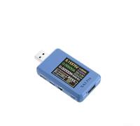 Probador inteligente USB para detección de voltaje de corriente de carga rápida con alta resolución 0 00001 y visualización de curvas en tiempo real