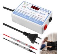 Probador LED de retroiluminación LED con par de sondas de prueba, comprobador de voltaje y comprobador de continuidad, probador de LED con perlas, probador de circuitos con interruptor, instrumentos