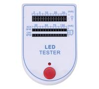 Probador LED portátil Caja de prueba lámpara de bombilla de diodo emisor de luz 2~150 Multímetro digital Voltímetro de voltaje Amperímetro de corriente Ohm Medidor de potencia de energía de