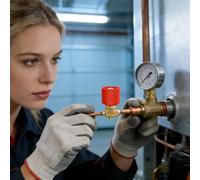 Probador magnético de solenoide - Herramienta de solución de problemas de 18 mm para reparaciones automotrices y HVAC, imán solenoide naranja para mantenimiento de garaje y hogar, herramienta de
