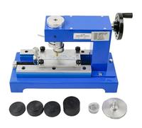 Probador manual de adherencia de pintura, trayectoria circular, 4 pesos, carrera de 80 mm, diámetro de 0 a 10,5 mm para evaluación de superficie de revestimiento, ideal para control de calidad