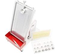 Probador manual de adherencia inicial de cinta adhesiva,Probador profesional de adherencia inicial con 32 bolas de acero,Ángulo ajustable 0-60°,para probar adhesivos en cintas