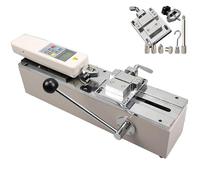 Probador manual de fuerza de empuje y tracción horizontal, medidor de fuerza digital, ideal para uso educativo, investigación científica, evaluación y prueba de tracción terminal.
