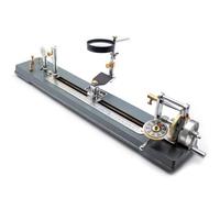 Probador manual de torsión de hilo, máquina de prueba de fibra, índice de torsión mínimo 1/10, rango de longitud 0-300 mm, índice de torsión máximo 500 giros, máquina de torsión para determinación de