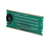 Probador Memoria DDR Pc,Pc Ram Tester,Po,Componentes de Computadora Tarjeta de Prueba de Placa Base de Escritorio Dos en Ddr2 Ddr3 con Probador de Luz