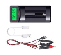 Probador multifunción de celdas de litio con lecturas precisas, herramienta de diagnóstico de batería para mantenimiento de teléfonos, tabletas y probador de batería con pantalla clara