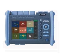 Probador OTDR de Fibra óptica NK6000 850/1300/1310/1490/1550/1625nm PON con Mapa de Eventos de Fuente de luz VFL OPM Alta sensibilidad, bajo Error(F1)