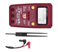 Probador portátil de transistores y condensadores Operaciones con botones Pantalla LCD para reparación de laboratorio y mantenimiento de campo Medidor de medición de precisión