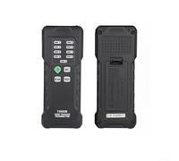 Probador profesional de rastreo de cables digital ABS para continuidad de cable de red, detección de línea viva, identificación de cortocircuito/bucle/rotura,