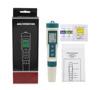 Probador profesional de temperatura Digital pH ORP TDS, bolígrafo calidad del agua 4 en 1, medidor con retroiluminación,Extensamente probado(No Backlight)