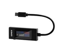 Probador tipo C de alta precisión con pantalla a color, mesa de corriente y voltaje, cargador de banco bidireccional, detectores de voltaje y corriente, capacidad USB, amperímetro, voltímetro