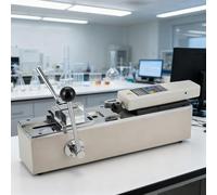 Probador tracción digital, máquina ensayo tracción, carrera 50 mm, alta precisión, pantalla digital 500 N/1000 N, conexión a computadora for análisis estadístico datos.(500N)