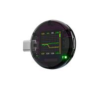 Probador USB de 48 V Detector PD Tipo C Amperímetro de Voltaje Digital Medidor de Capacidad del Banco de Energía Detector de Amperios