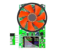 Probador USB DL24 de 150W y 2,4 pulgadas, carga electrónica, Monitor capacidad batería coche, comprobador medidor potencia descarga Protección múltiple(150W)