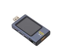 Probador USB, voltímetro probador USB, monitoreo de potencia de corriente de voltaje en tiempo real, soporte de carga rápida, voltímetro de herramienta amperímetro (con control de aplicación)