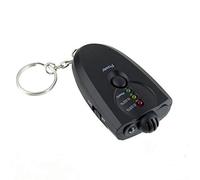 Probadores de alcohol Pruebas de alcohol Accesorios para automóviles Tipo de soplado Comprobación de alta precisión Conductor ebrio Probador de respiración en el hogar-black