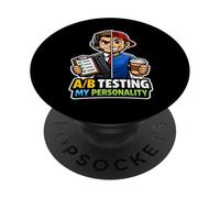 Probando A/B mi Personalidad, Divertida comercializadora Digital PopSockets PopGrip Adhesivo