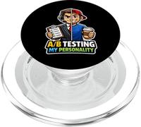 Probando A/B mi Personalidad, Divertida comercializadora Digital PopSockets PopGrip para MagSafe