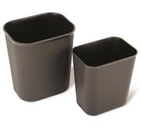 Probbax fr-1002-bla-a - Lote de 20 bandejas Basura Resistentes al Fuego 6,6L