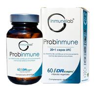 Probinmune, probiótico y prebiótico (simbiótico) 20+1 cepas con Bacillus subtillis (natto) y Bacillus coagulans. Saccharomyces boulardii,60 Cápsulas de Liberación Retardada (DRcaps®)