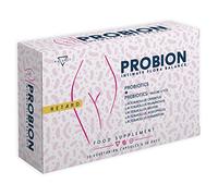 PROBION | Probioticos Mujer | Equlibrio Flora Intima | Suplemento Alimenticio con Probióticos y Prebióticos Combinados | Promueve una Flora Bacteriana Vaginal Saludable | 30 Comprimidos