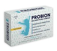 PROBION® | Probioticos y Prebioticos Intestinales | 40 Mil Millones UFC | Enzimas Digestivas + Vitaminas + Bambú y Manzanilla contra los gases intestinales | 30 cps gastrorresistentes