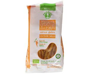 Probios Penne de Lentejas Amarillas Ecológico - Pasta Vegana de Legumbres - Textura Firme y Sabor Suave - Sin Gluten - Paquete de 12 x 250 g