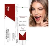 Probiotic Toothpaste, Eliminates Bad Breath And Tooth Stains, Protects Enamel And Strengthens Teeth, Deep Cleans Teeth, Effective Prevention Of Tooth Decay.100g