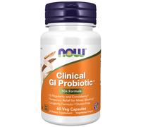 probiótico clínico gi fórmula 50+ - 60 cápsulas - now